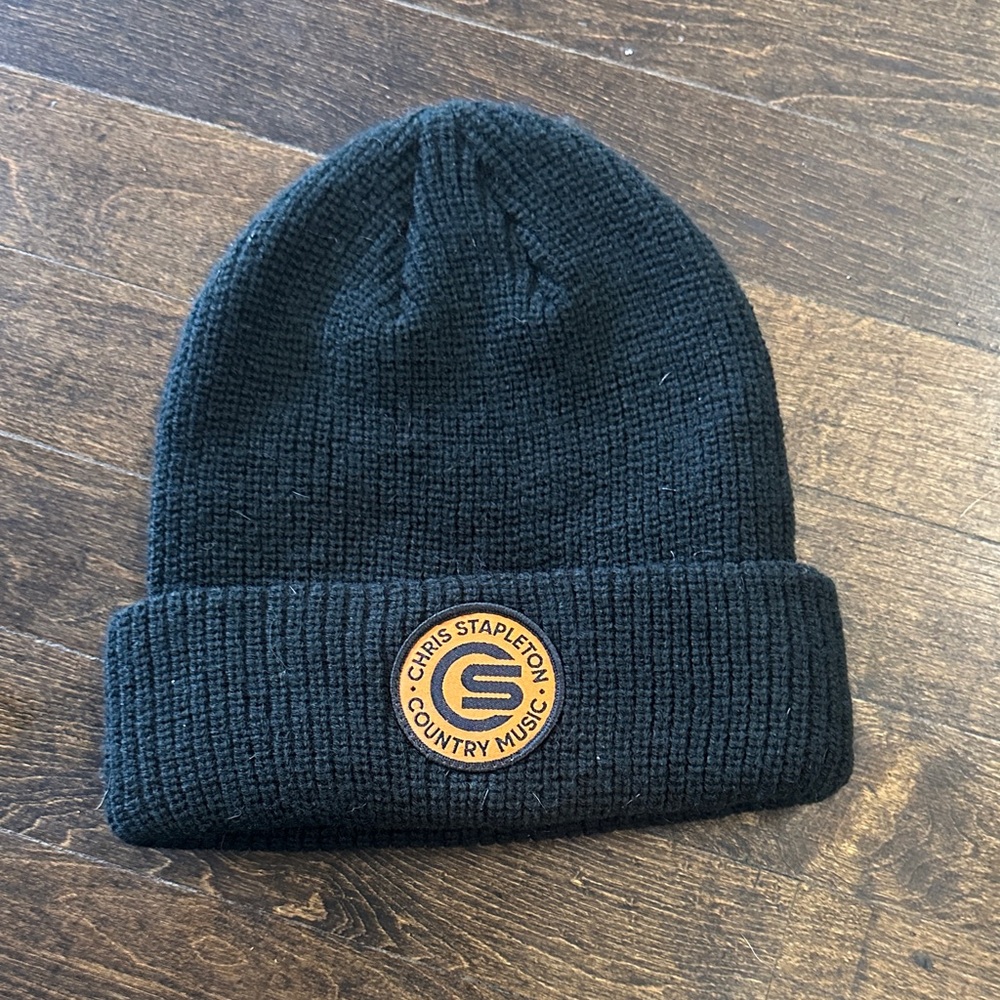 Chris Stapleton Country Music Black Knit Beanie